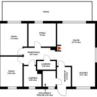 Dom  na sprzedaż Włocławek (gw), Łagiewniki, 4 pokoje, 80.39m², oferta FMA-DS-3093